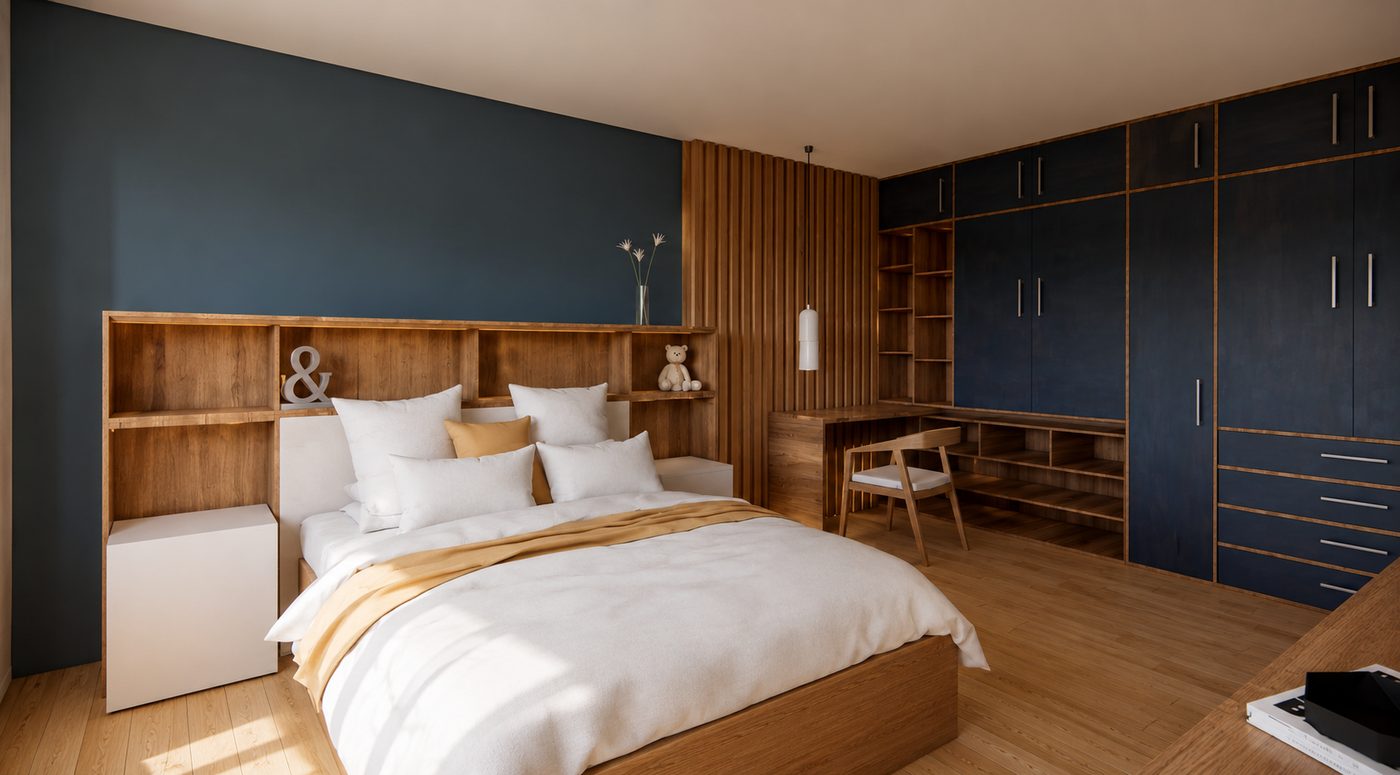 Dormitorio principal — Clóset a medida